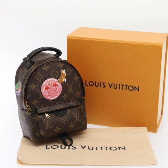 LOUIS VUITTON Monogram Palm Springs MINI Backpack main image 4